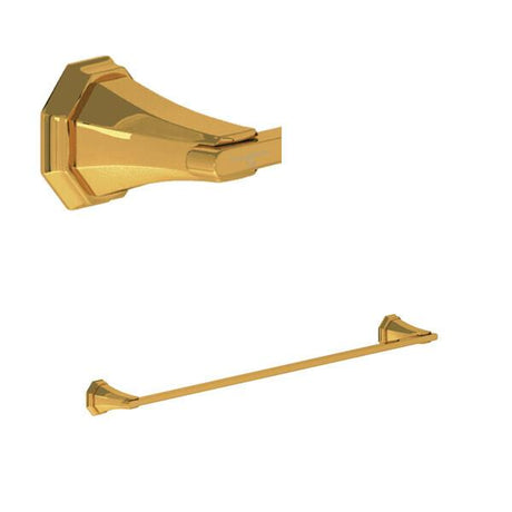 Deco™ 24" Towel Bar Unlacquered Brass