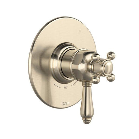 1/2" Therm & Pressure Balance Trim with 5 Functions (Shared) Satin Nickel