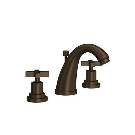 Lombardia® Widespread Lavatory Faucet With C-Spout Tuscan Brass