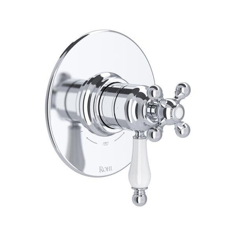 Arcana™ 1/2" Therm & Pressure Balance Trim with 2 Functions (No Share) Polished Chrome