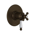 Arcana™ 1/2" Therm & Pressure Balance Trim with 2 Functions (No Share) Tuscan Brass