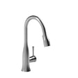 Edge Pull-Down Bar/Food Prep Kitchen Faucet Stainless Steel