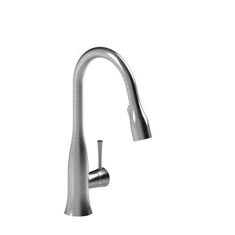 Edge Pull-Down Bar/Food Prep Kitchen Faucet Stainless Steel