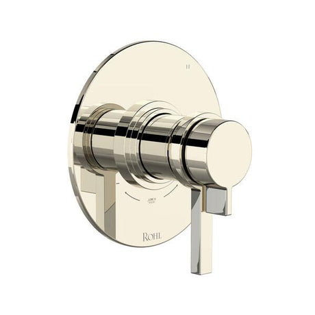 Lombardia® 1/2" Therm & Pressure Balance Trim with 3 Functions (No Share) Polished Nickel