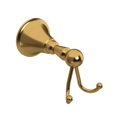 Momenti™ Double Robe Hook Brushed Gold