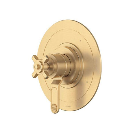 Armstrong™ 1/2" Therm & Pressure Balance Trim With 5 Functions Satin English Gold