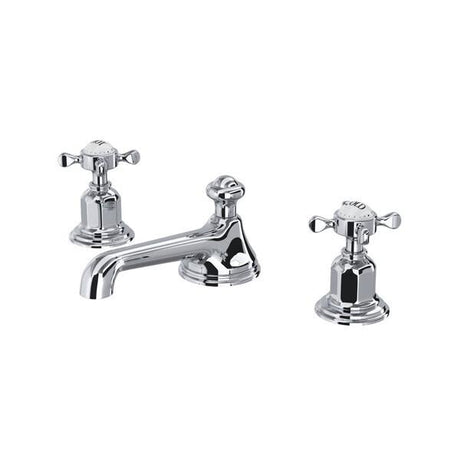 Edwardian™ Widespread Lavatory Faucet With Low Spout Polished Chrome