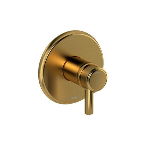 Momenti™ 1/2" Therm & Pressure Balance Trim with 3 Functions (Shared) Brushed Gold
