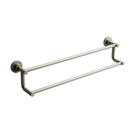 Star Double 24" Towel Bar Brushed Nickel