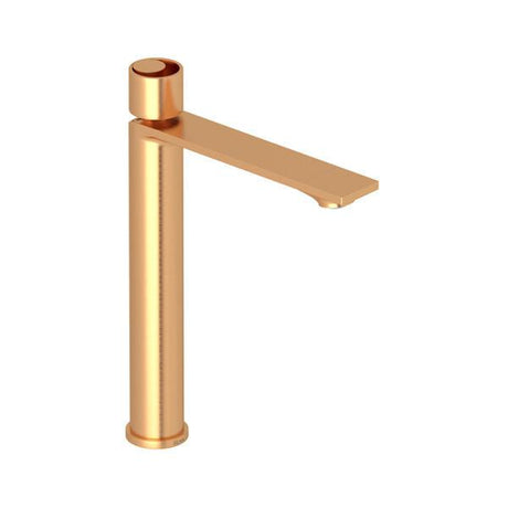 Eclissi™ Single Handle Tall Lavatory Faucet Satin Gold