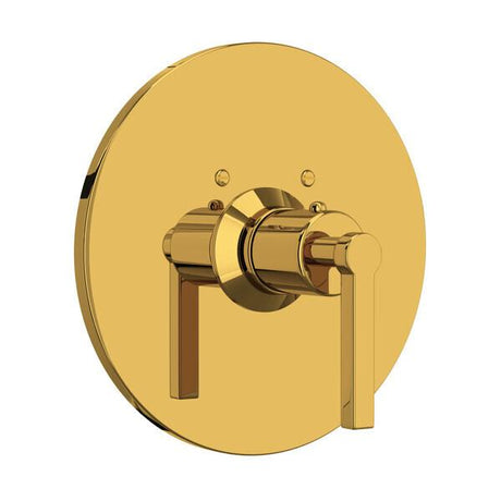 Lombardia® 3/4" Thermostatic Trim Without Volume Control Unlacquered Brass