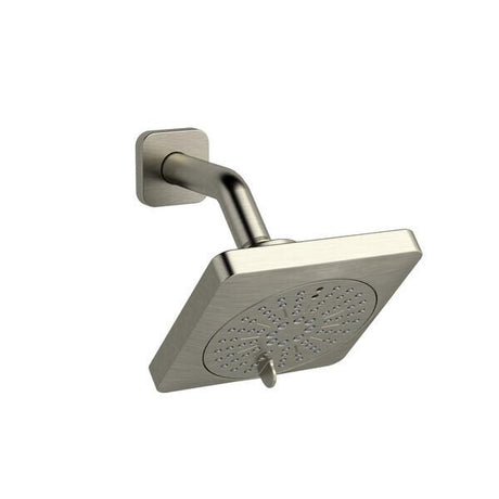 5" 6-Function Showerhead With Arm Brushed Nickel