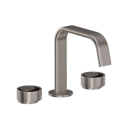 Eclissi™ Widespread Lavatory Faucet With U-Spout Satin Nickel