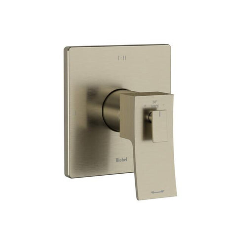 Zendo™ 1/2" Therm & Pressure Balance Trim with 3 Functions (Shared) Brushed Nickel