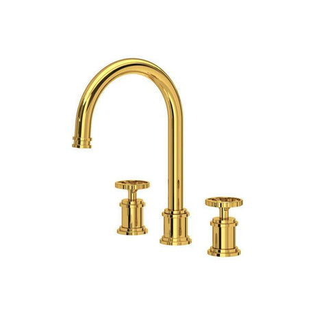 Armstrong™ Widespread Lavatory Faucet With C-Spout Unlacquered Brass