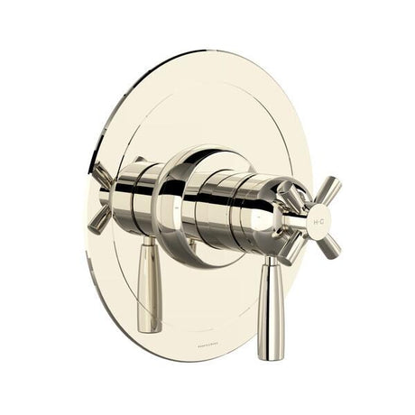 Holborn™ 1/2" Therm & Pressure Balance Trim with 2 Functions (No Share) Polished Nickel