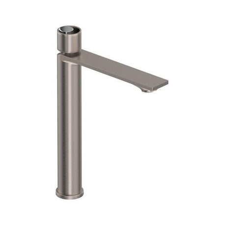 Eclissi™ Single Handle Tall Lavatory Faucet Satin Nickel/Polished Chrome