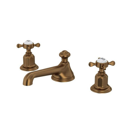 Edwardian™ Widespread Lavatory Faucet With Low Spout English Bronze
