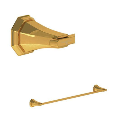 Deco™ 18" Towel Bar Unlacquered Brass