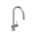 Azure™ Pull-Down Touchless Kitchen Faucet With C-Spout Chrome