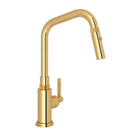 Campo™ Pull-Down Kitchen Faucet Unlacquered Brass