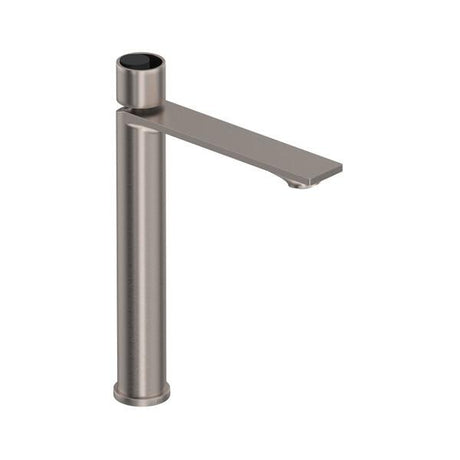 Eclissi™ Single Handle Tall Lavatory Faucet Satin Nickel/Matte Black