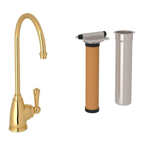 Georgian Era™ Filter Kitchen Faucet Kit Unlacquered Brass