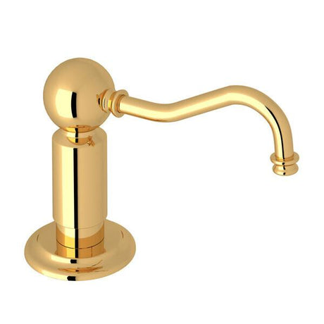 Soap Dispenser Unlacquered Brass