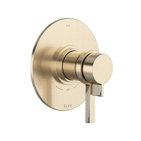 Lombardia® 1/2" Therm & Pressure Balance Trim with 3 Functions (Shared) Satin Nickel