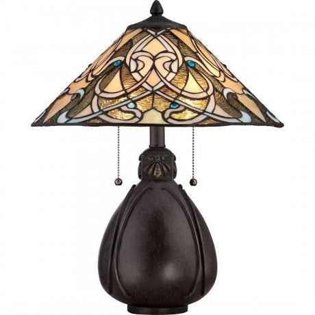 Quoizel Tiffany Imperial Bronze Table Lamp