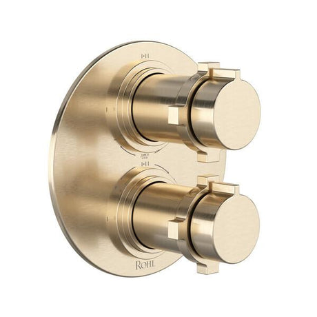 Lombardia® 3/4" Therm & Pressure Balance Trim with 6 Functions (Shared) Satin Nickel