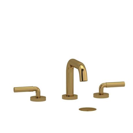 Riu™ Widespread Lavatory Faucet With U-Spout Brushed Gold