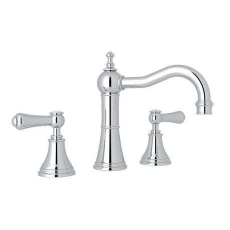Georgian Era™ Widespread Lavatory Faucet With Column Spout Polished Chrome