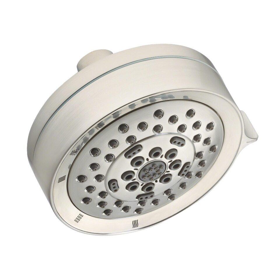 Gerber Brushed Nickel Parma 4 1/2" 5-function Showerhead, 2.5GPM