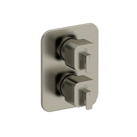 Equinox™ 3/4" Therm & Pressure Balance Trim with 6 Functions (Shared) Brushed Nickel