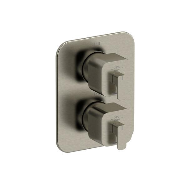 Equinox™ 3/4" Therm & Pressure Balance Trim with 6 Functions (Shared) Brushed Nickel