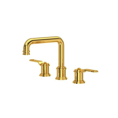 Armstrong™ Widespread Lavatory Faucet With U-Spout Unlacquered Brass