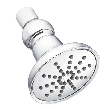 Gerber Chrome Mono Round 3 1/2" Single Function Showerhead, 2.5GPM