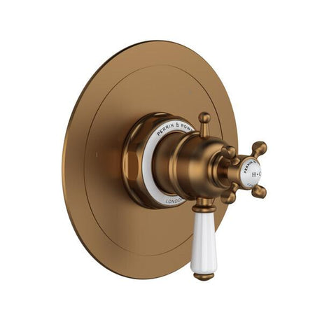 Edwardian™ 1/2" Therm & Pressure Balance Trim with 3 Functions (No Share) English Bronze