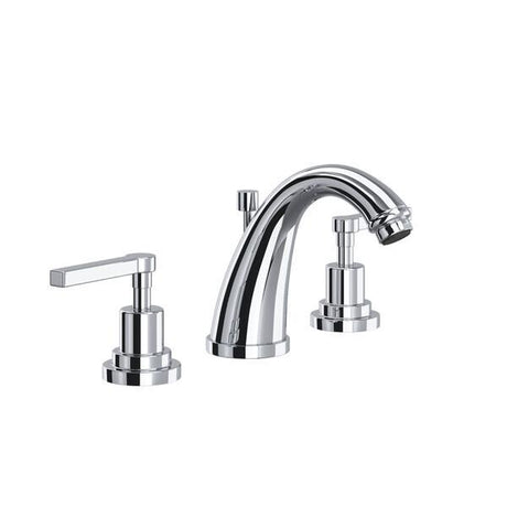 Lombardia® Widespread Lavatory Faucet With C-Spout Polished Chrome