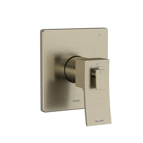 Zendo™ 1/2" Therm & Pressure Balance Trim with 5 Functions (Shared) Brushed Nickel