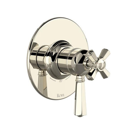 1/2" Therm & Pressure Balance Trim with 2 Functions (No Share) Polished Nickel