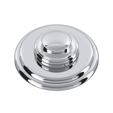 Waste Disposal Air Switch Button Polished Chrome
