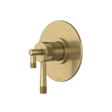 Amahle™ 1/2" Therm & Pressure Balance Trim With 3 Functions Antique Gold
