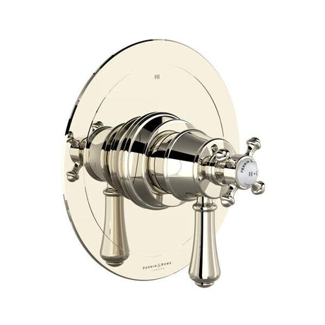 Georgian Era™ 1/2" Therm & Pressure Balance Trim with 3 Functions (Shared) Polished Nickel