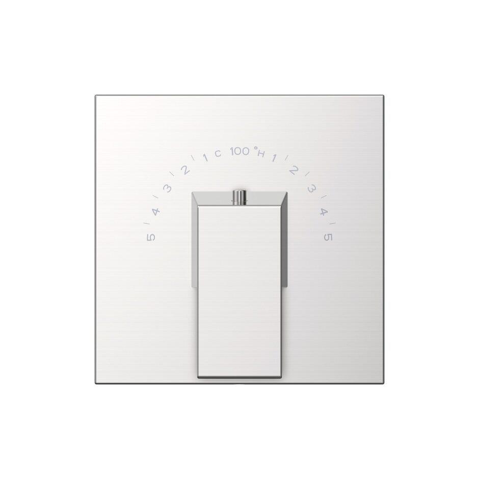 Brushed Nickel Mid-town Single Handle 3/4'' Thermostatic Valve T...