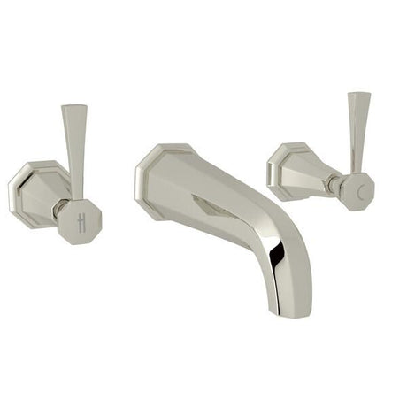 Deco™ Wall Mount Lavatory Faucet Polished Nickel