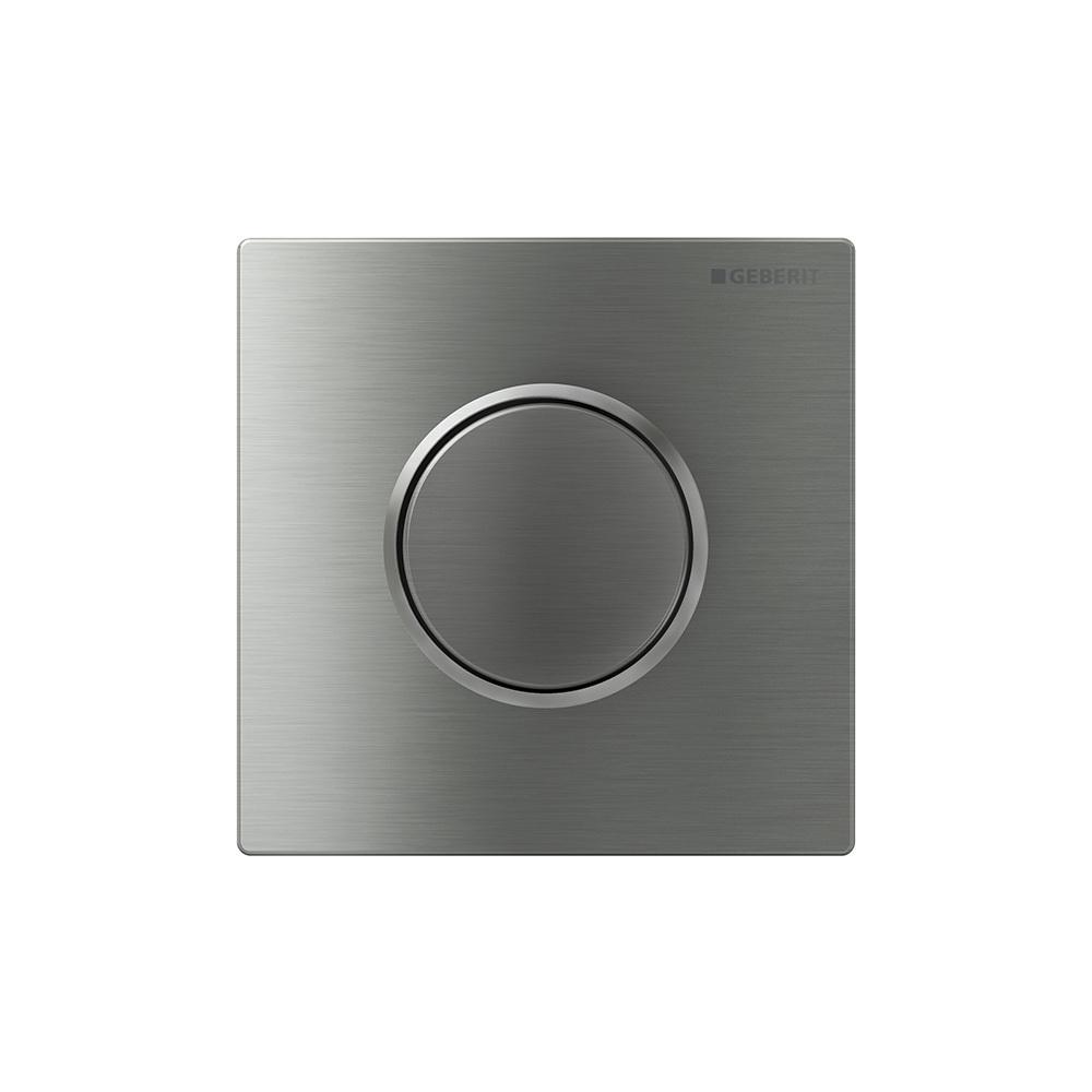 Geberit 116.025.SN.1 Mambo Touch or No-Touch Urinal Flush Plate, Stainless Steel