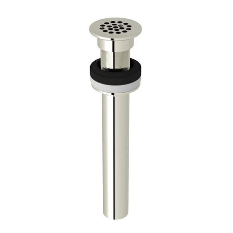 Grid Drain Without Overflow Polished Nickel