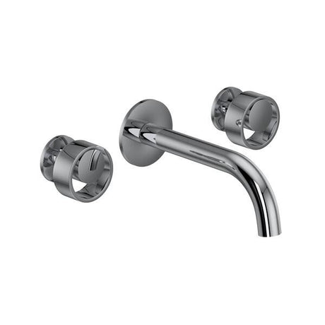 Eclissi™ Wall Mount Lavatory Faucet With C-Spout Polished Chrome